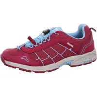 Meindl Chaussures de sport Finale JR pour enfants, chaussures de randonnée outdoor, couleur rouge, idéales pour la randonnée