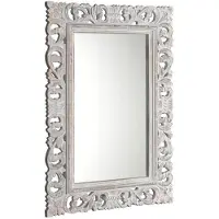 Sapho Scule - Miroir dans un cadre 800x1200 mm, blanc IN324