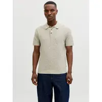 Jack & Jones Polo Bluriley Maille plate confortable en coton, look classique et intemporel, basique polyvalent pour tous les jours