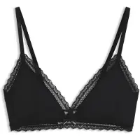 HUGO Soutien-gorge triangle avec finitions en dentelle