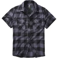 Brandit Chemise marine / gris foncé