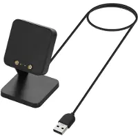 Kwmobile Chargeur USB pour Haylou RT2 LS10 / Solar LS05 / RT LS05S - Câble de recharge - Chargeur de rechange pour montre connectée et bracelet connecté avec fonction d'affichage -