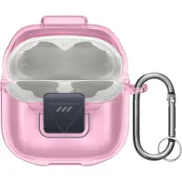 Kwmobile Étui pour JBL Tune Flex 2 Case - Étui de protection en silicone TPU - Housse pour écouteurs - Rose transparent