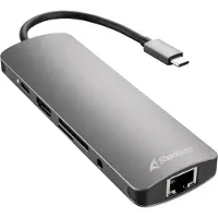 Sharkoon 4044951026739 Combo Adapter USB 3.0 Type C grau