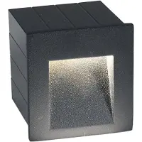 Nowodvorski Lighting Lampe d'extérieur LED pour façade et jardin STEP, graphite et aluminium 6907