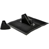 Technisat 0000/1718 bardeaux et fente de toit Tuile de toit Aluminium, Plastique Noir