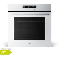 Klarstein Velaire Four Encastrable 60 cm - 74L, 13 Modes, Classe A+, Commandes Tactiles, Nettoyage Facile, Four Électrique Encastrable, Minuterie, Blanc