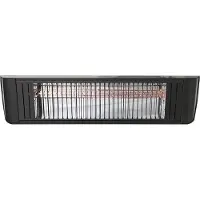 Quality Heating Chauffage de terrasse infrarouge - Gris - 2000 Watt, 58 cm x 14 cm x 11 cm