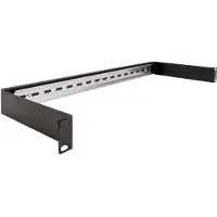 DeLOCK Montage sur rail DIN 35 mm - 19 inch - Noir -