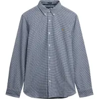 Superdry Chemise bleu marine / blanc