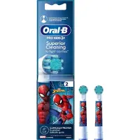 Oral-B PRO Kids 3+ têtes de remplacement pour brosse à dents pour enfant Spiderman 2 pcs