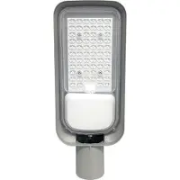 V-TAC Lampadaires LED - Lampadaires minces - IP65 - noir - 50 Watt - 4270 lumens - 4000K