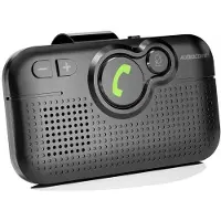Audiocore Kit Mains Libres Bluetooth pour Voiture AC475, Enceinte Bluetooth, Noir