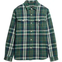 Superdry Chemise bleu marine / pueblo / vert foncé / blanc