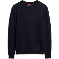 Superdry Essential Slim Fit Sweater Bleu M Homme