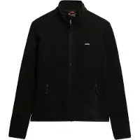 Superdry pour femme. W2012375A Polaire polaire noir (XL), Casuel, Polyester
