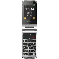 Beafon SL605B noir Téléphone à clapet 2,4 pouces - sans abonnement, compatible avec tous les réseaux
