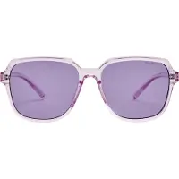 Superdry Femme Logo Gravé Carrées Oversize Lunettes De Soleil, Violet - Taille: 57x16x143mm