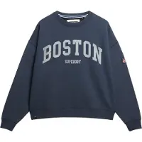 Superdry Sweat-shirt 'Athletic Essentials' marine / bleu pastel