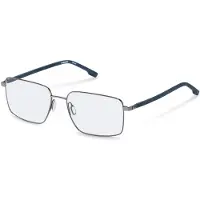 Rodenstock R7176 Square Glasses Bleu 140/55 mm Homme
