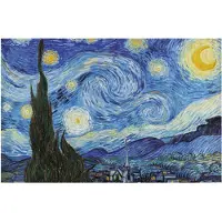 Educa Puzzle - - La Nuit étoilée miniature - 1000 pièces - 62,5 x 30 cm - à partir de 12 ans