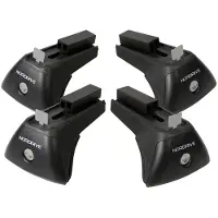 Lampa Evos In-Rail Alu, kit 4 pieds pour rails en aluminium