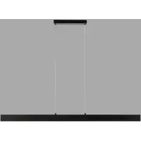 JUST LIGHT DRITTO LED Pendelleuchte Warmweiss 25W schwarz 15061-18