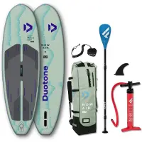Duotone NOW AIR SLS : planche de SUP pour enfants ultralégère (5 kg), 7'10, kit polyvalent