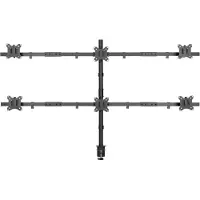 Speaka Professional SP-MM-1010 1 pièce support d'écran 43.2 cm 17" - 81.3 32" noir RAL (SP-9767248)