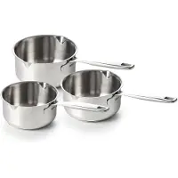 Beka Série de 3 casseroles inox 16/18/20cm - - 15026974 - maestro