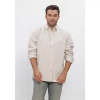 G-Star D25196-d454 Regular Fit Long Sleeve Shirt Beige L Homme