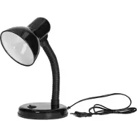ORNO Lampe de bureau VIRONE FUPI DL-4/B, E27, 40 W, IP20, câble 1 m