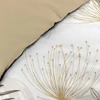 Douceur d'intérieur Parure De Couette 100% Coton Imprimée 260x240cm 2 Taies