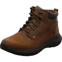 SKECHERS Bottes à lacets 'Parson - Ederic' brun foncé