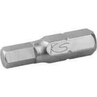 Ks Tools Embout 1/4" à six pans creux 25 mm 3/32" - 911.3568