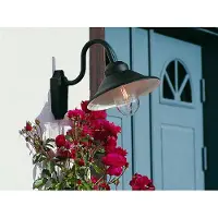 Konstsmide Lampe de grange Vega E27 noir mat