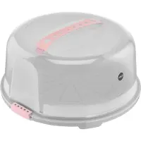 EMSA PREP & BAKE Kuchenaufbewahrungsbox rund rosa 34cm K32684 2100129785 3168430352599