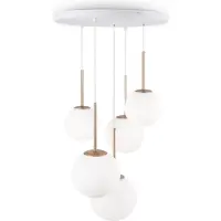 Maytoni Basic form suspension, lampe à suspendre 5x E14 couleur or (E14)