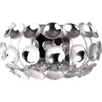 Light Prestige Applique murale Ferrara chromée 1xE14x60 W en acrylique, dimensions : 17,5 x 29 x 14 cm, IP20,