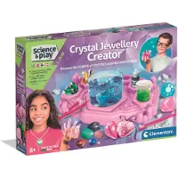 Clementoni Crystal Jewels Lab I-78398 Educational Toy Rose Enfants