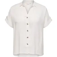 ONLY Carmakoma Chemisier 'CARYasmin' blanc