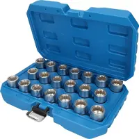 Ks Tools Assortiment d'antivols de jantes pour Porsche 20 pièces - BT691330