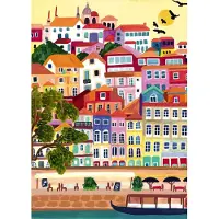 Pieces & Peace : puzzle Porto (Portugal), 500 pièces