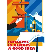 Marie-Chantal Puzzle « Raclette » 500 pièces, coloré, carton, pour adultes