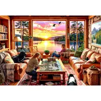 Grafika Puzzle « Pêche » 1000 pièces - Puzzle pour adultes