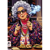 Marie-Chantal Puzzle « Grand-Mère Yetta » 1000 pièces en carton