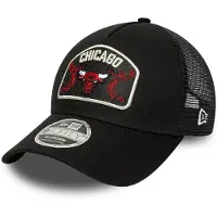 New Era Nba 9forty Aframe Chicago Bulls Trucker Cap Noir