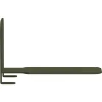 vidaXL Étagère flottante 8 pcs Vert olive 6 x 10,8 x 6,6 cm