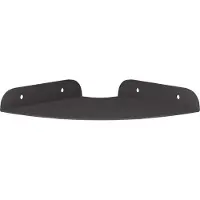 vidaXL Étagère flottante avec étagère 4 pcs Noir 15 x 15 x 2 cm