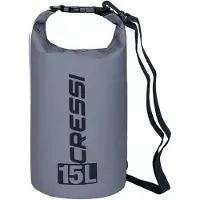 Cressi Pvc 15l Dry Sack Gris